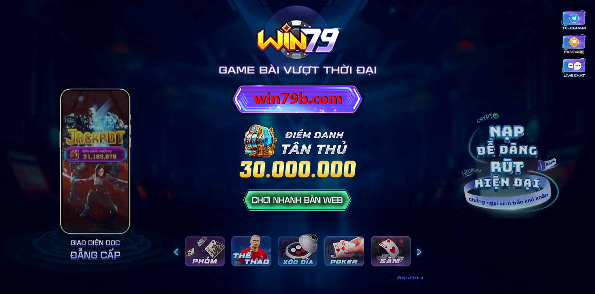 Domain win79b.com trang chủ Win79 2025